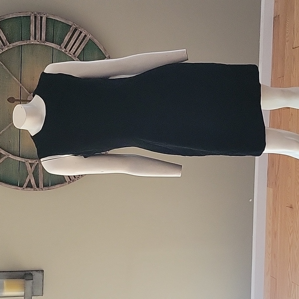 Anna Sui vintage black velvet dress